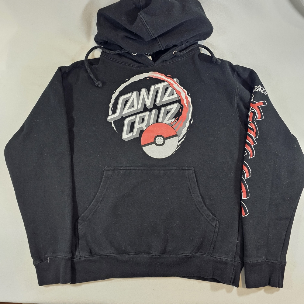 Pokemon X Santa Cruz Cotton Blend Hoodie Sz SMALL - Picture 7 of 16